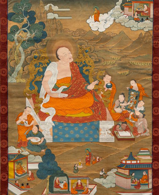 羅漢:賓度羅跋羅堕 (Piṇḍola Bharadvāja)